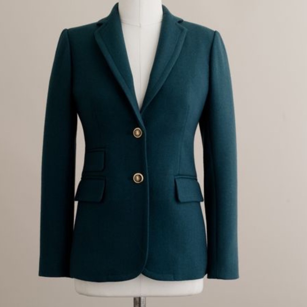 J. Crew double-serge Wool  Jacket
